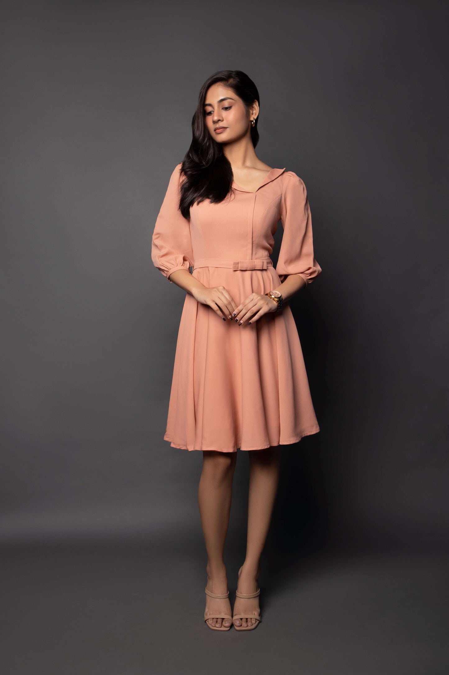 THE NEUTRAL NUDE DRESS
