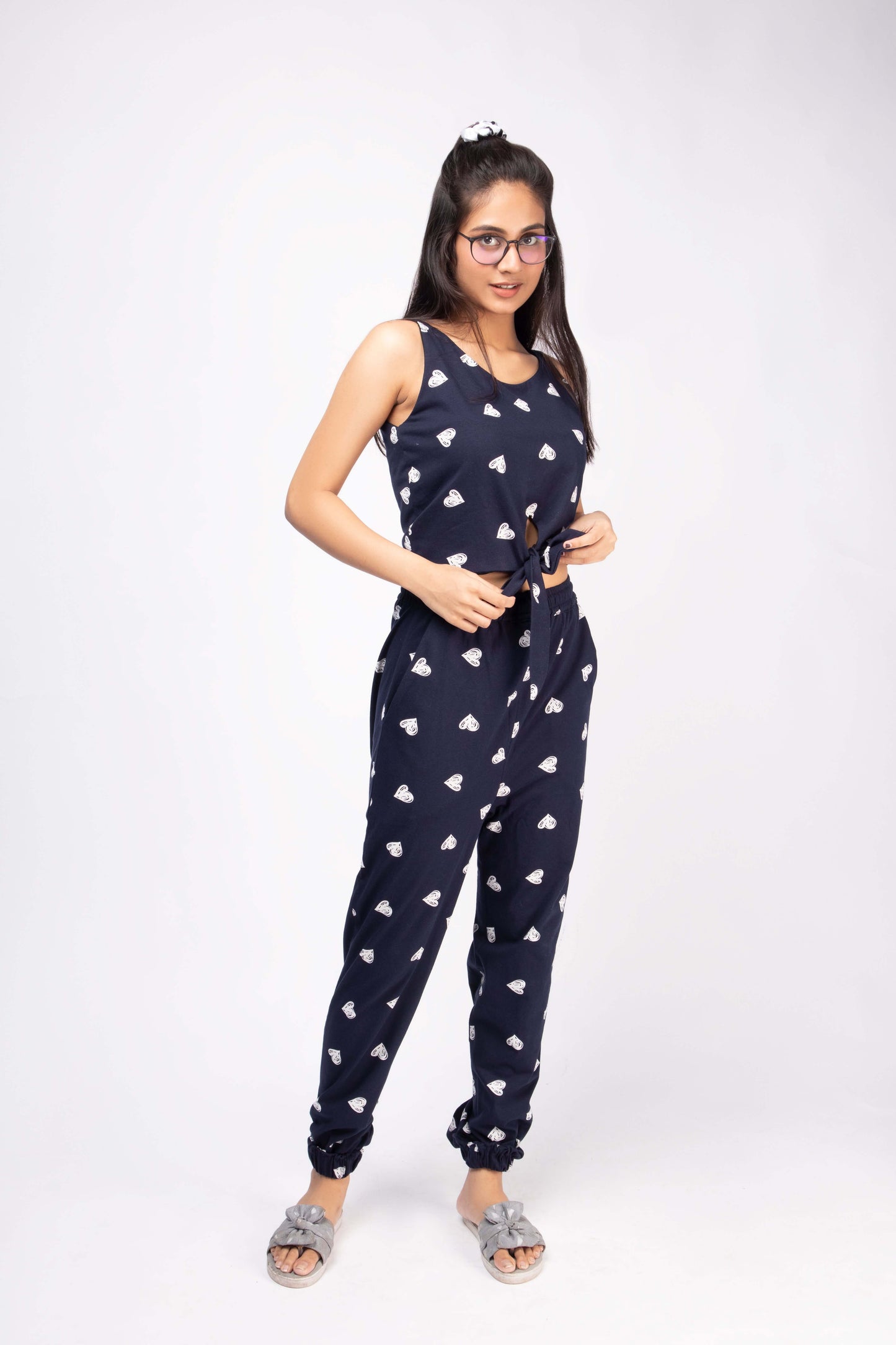 JUST HEARTS LOUNGE WEAR SET