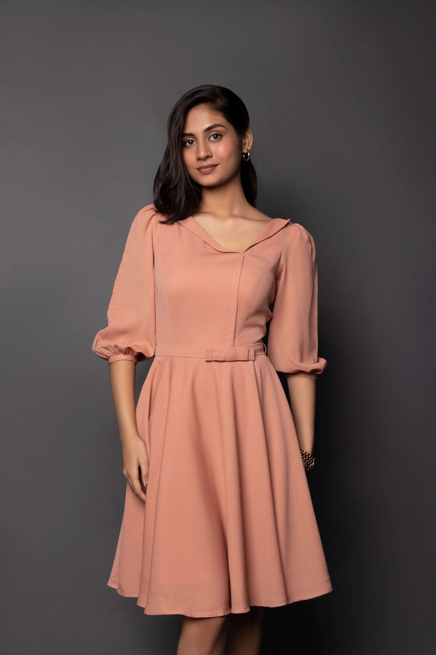 THE NEUTRAL NUDE DRESS