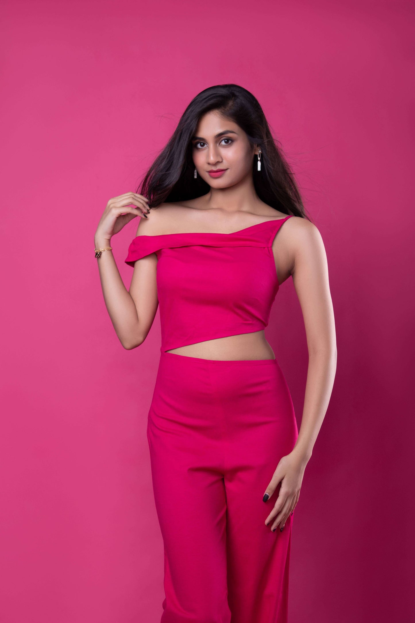 THE HOT PINK PUNCH JUMPSUIT