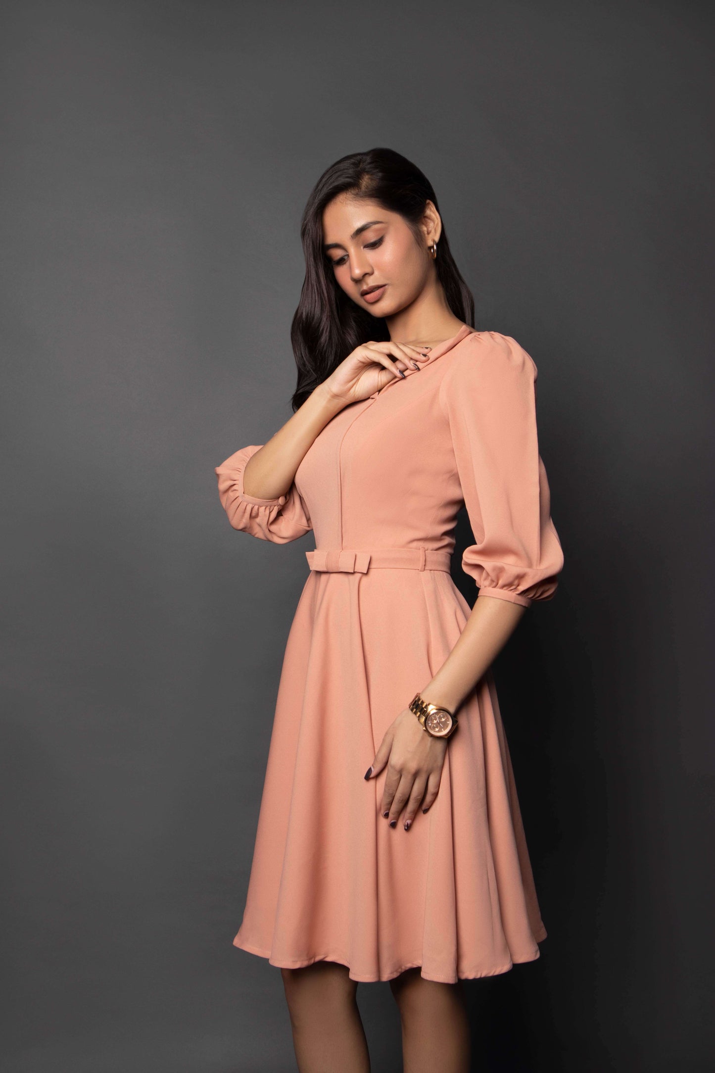 THE NEUTRAL NUDE DRESS