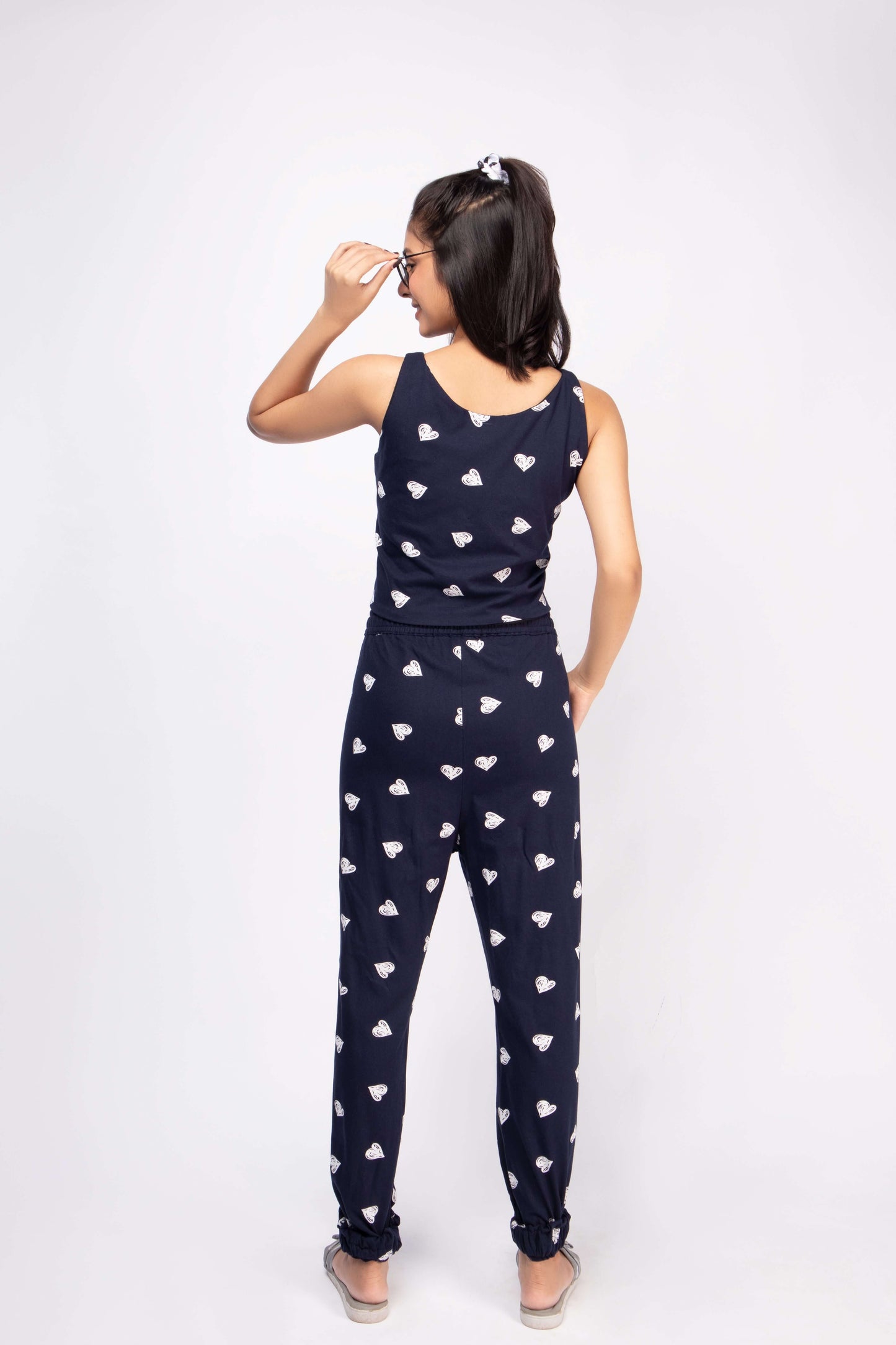 JUST HEARTS LOUNGE WEAR SET