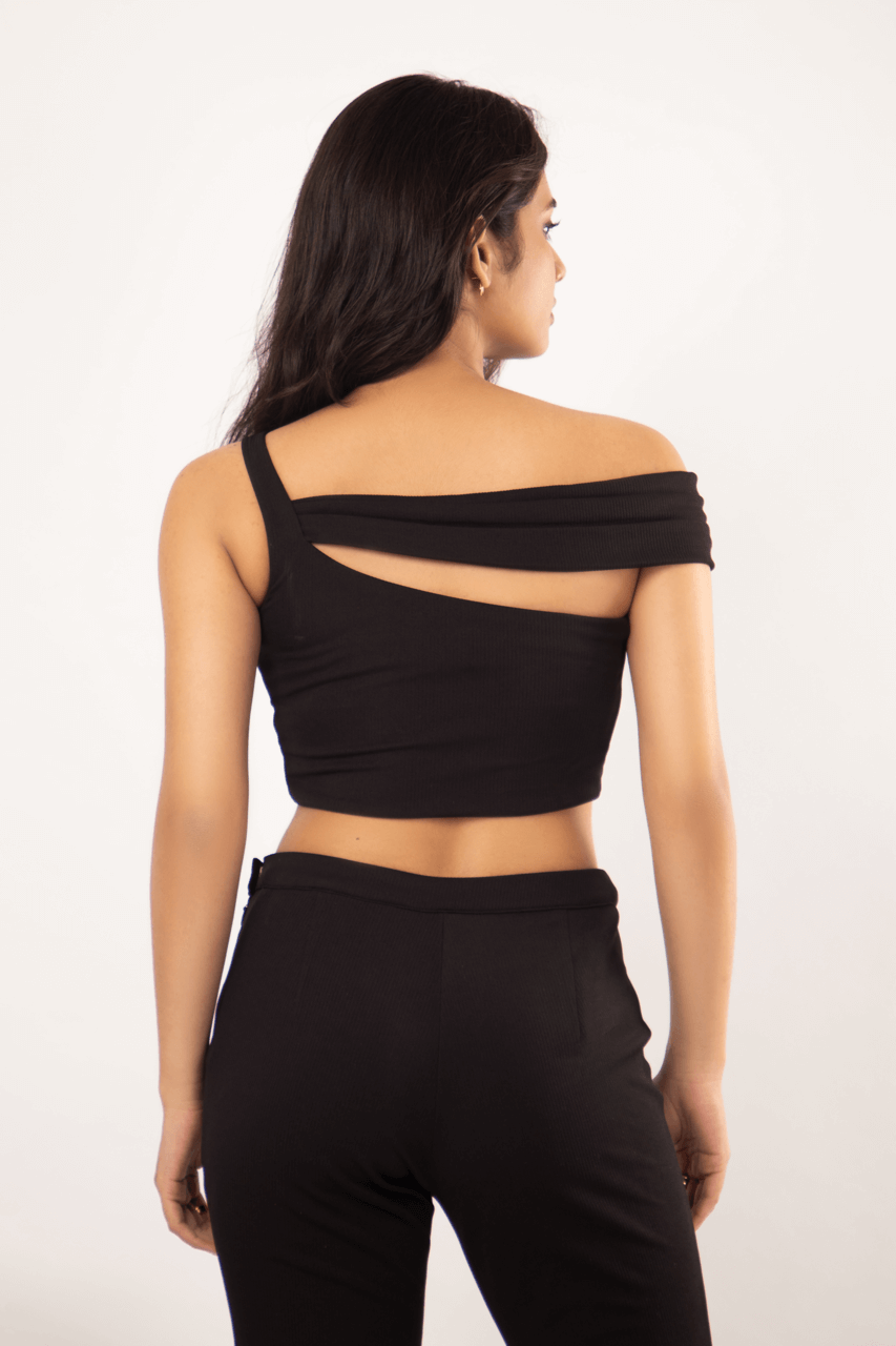 THE BLACK BOOTCUT CO-ORD SET