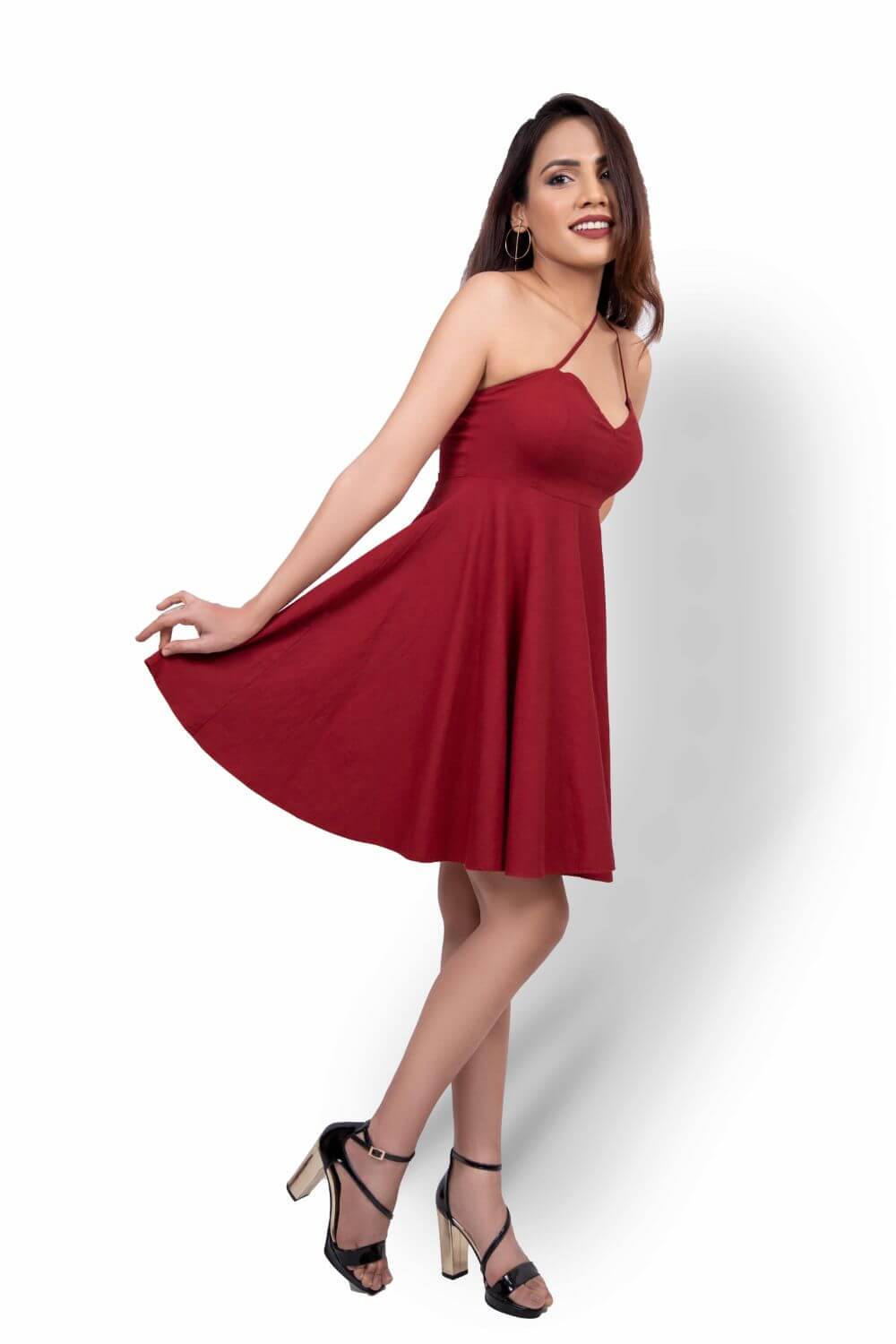 The Maroon Crush - Dress