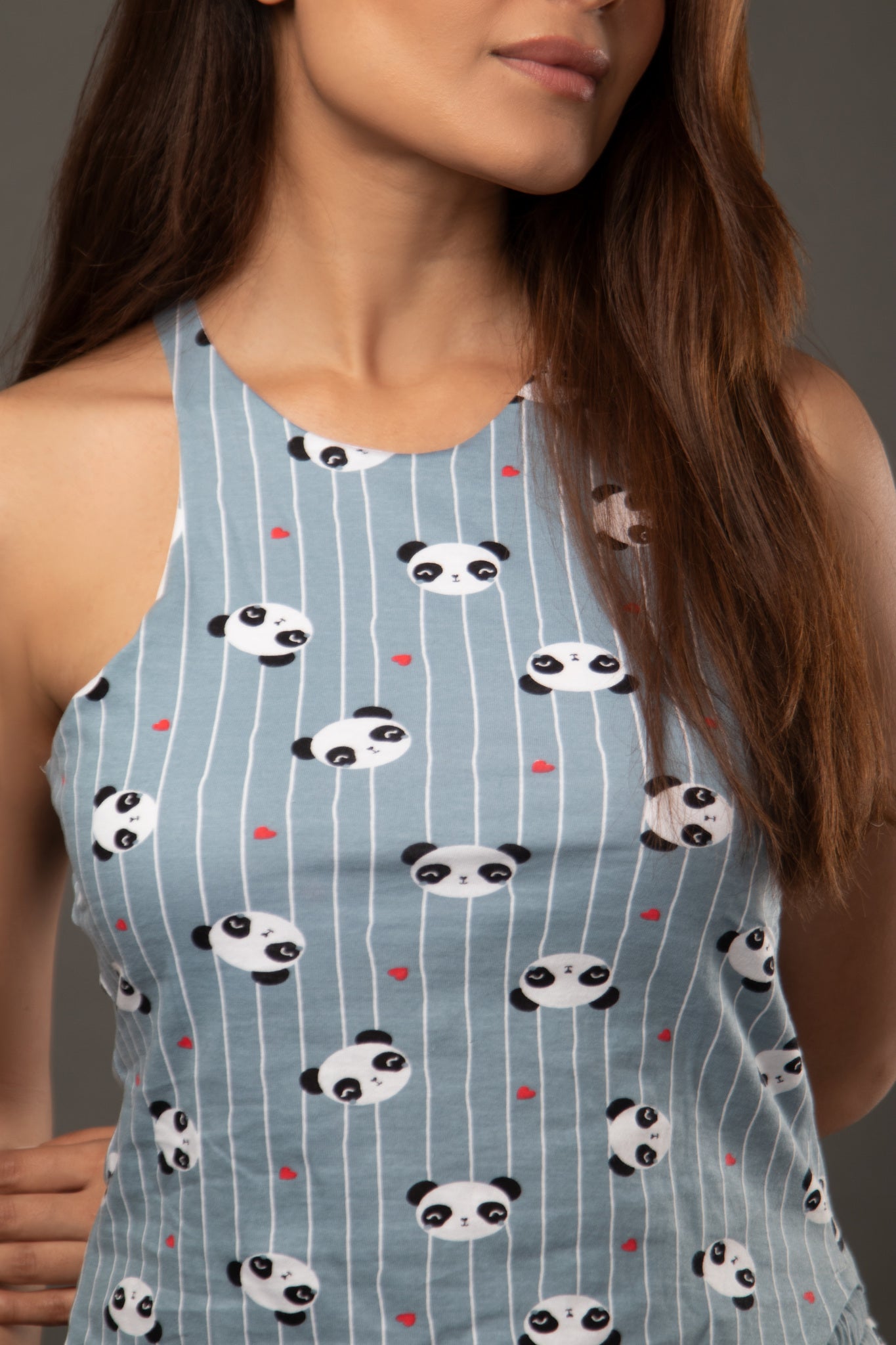 THE SLEEPY PANDA LOUNGE WEAR SET
