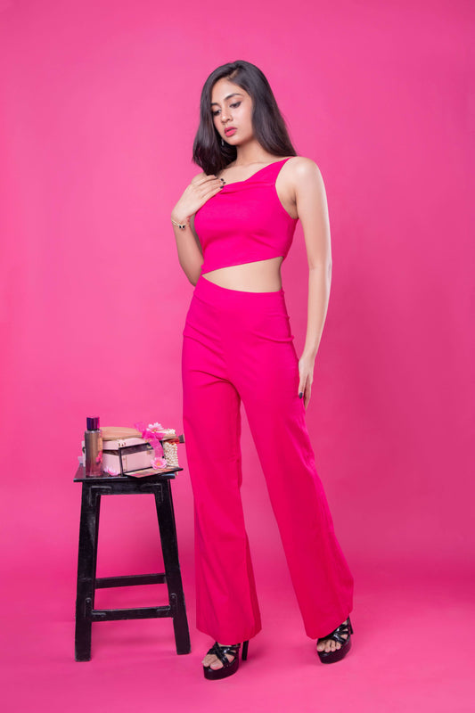 THE HOT PINK PUNCH JUMPSUIT